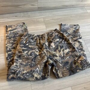 Vintage Mossy Oak Sweatpants Mens Medium Camo Cargo Jerzees Outdoors Grunge‎ USA